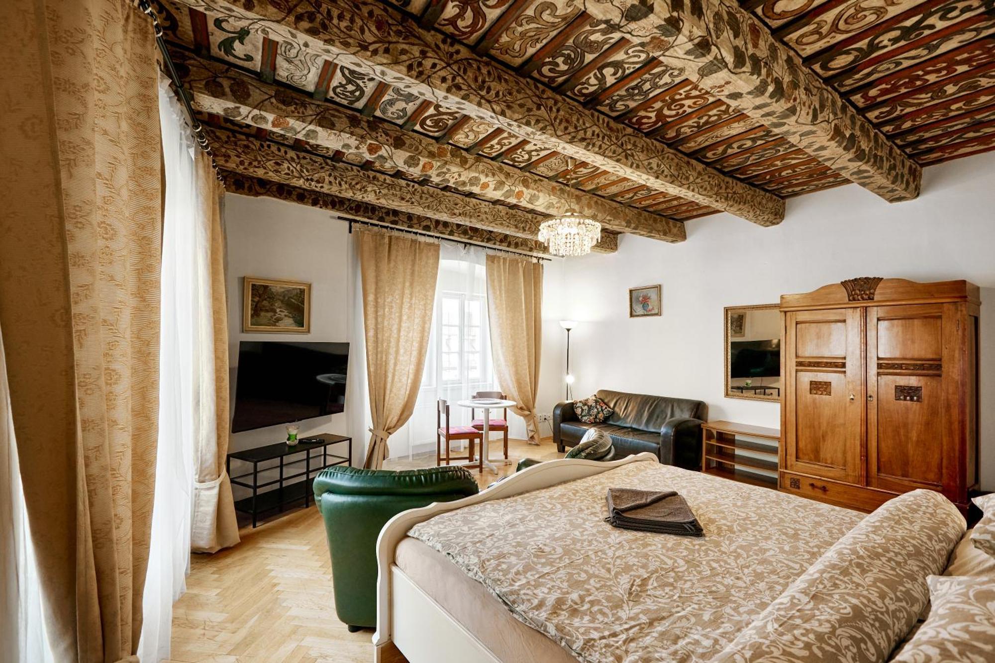 At The Blue Lion & Parking Assistance Apartment Prague Luaran gambar