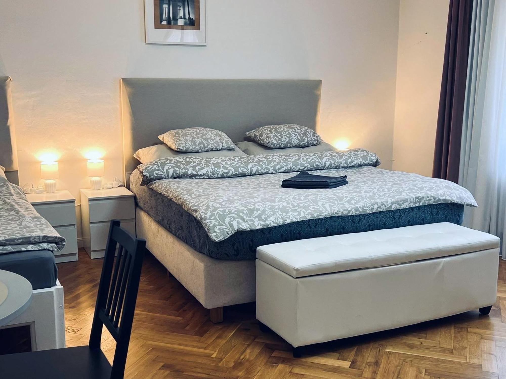 At The Blue Lion & Parking Assistance Apartment Prague Luaran gambar