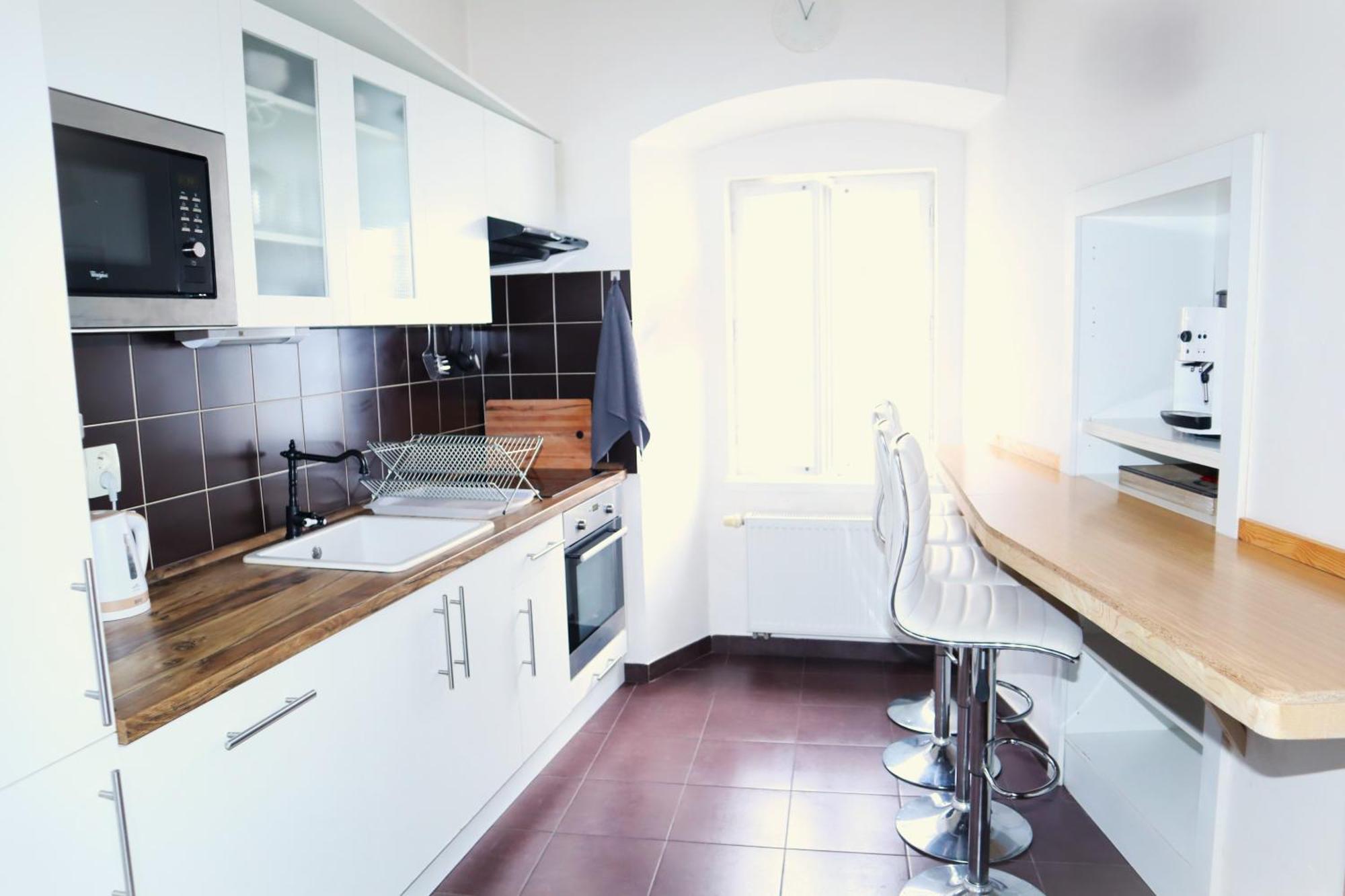 At The Blue Lion & Parking Assistance Apartment Prague Luaran gambar